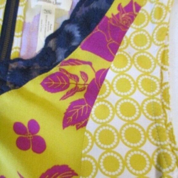 Matilda Jane Yellow Floral Golden Key Dress XS - Picture 5 of 5